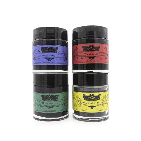 Zestaw świec sojowych - Soy Witch Szkoła Magii
