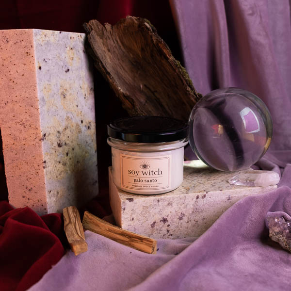 Soy Witch Palo Santo - świeca sojowa 235 ml 4 Palo Santo - zapachowa świeca