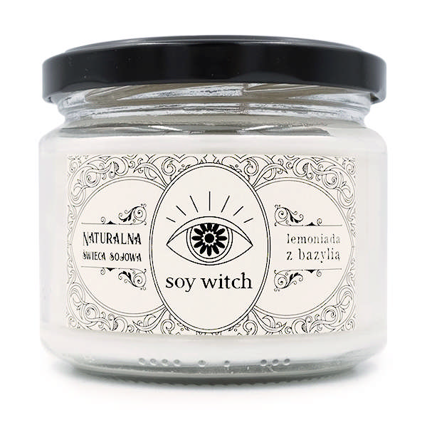 Zapachowa świeca - lemoniada z bazylią