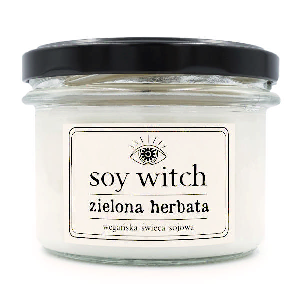 Świeca sojowa - zielona herbata