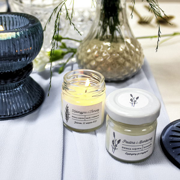 Prezent dla gości - mech i rozmaryn