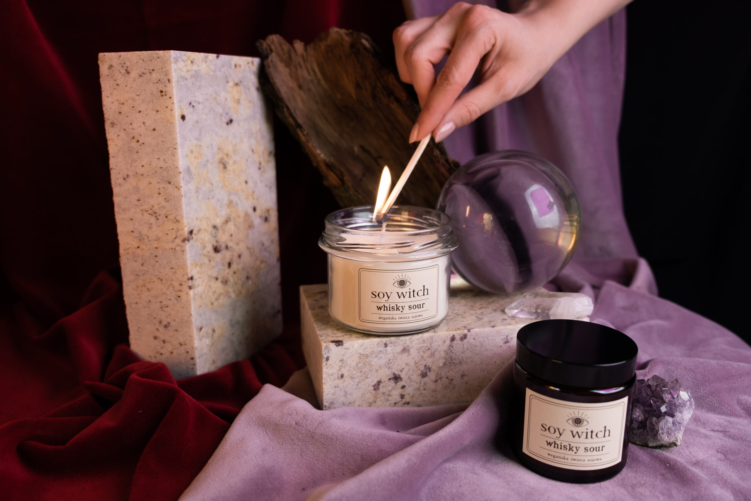 Świeczki ręcznie robione