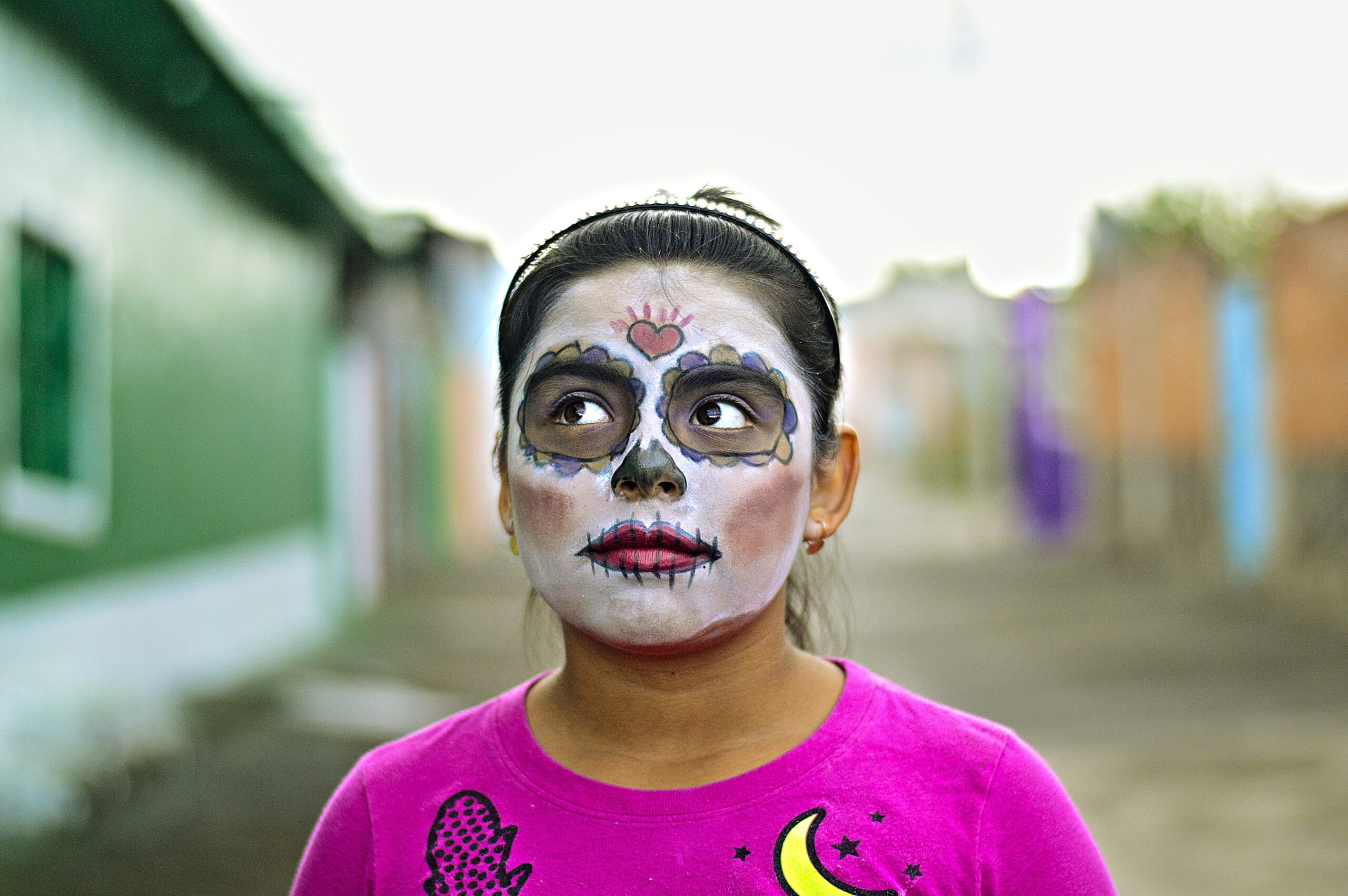 Dia de los Muertos – kolorowe święto zmarłych 1 Maska - Dia de los Muertos