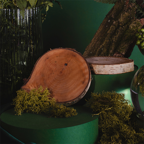 Podkładki pod świece drewniane