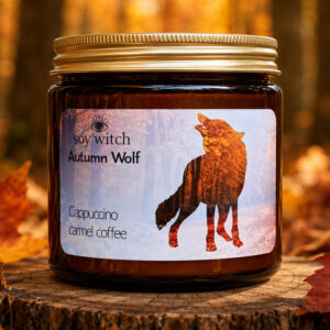 Autumn Wolf Soy Witch - Cappuccino Carmel Coffee świeca sojowa 250 ml