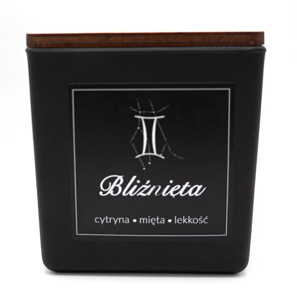 Magia Zodiaku - Bliźnięta - świeca sojowa 300ml 3 Magia Zodiaku - Bliźnięta - świeca sojowa 300ml - obrazek 4