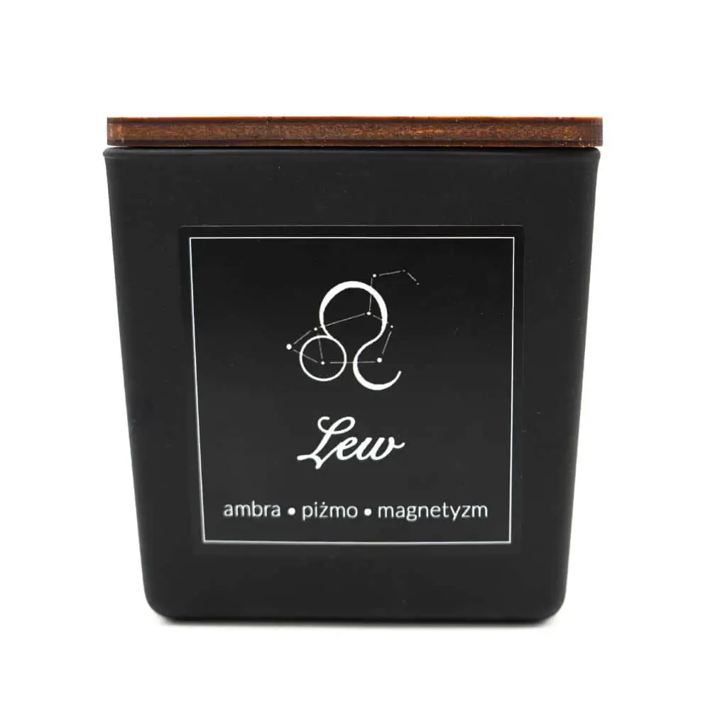 Magia Zodiaku - Lew - świeca sojowa 300ml 1 Magia Zodiaku - Lew - świeca sojowa 300ml - obrazek 3