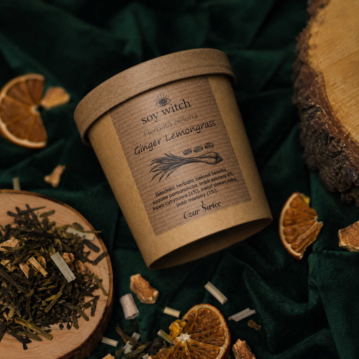 Herbata zielona - Ginger Lemongrass 5 Herbata zielona - Ginger Lemongrass - obrazek 6
