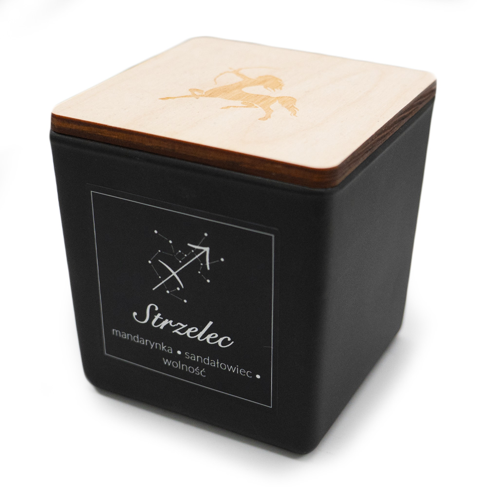 Magia Zodiaku - Strzelec - świeca sojowa 300ml 2 Magia Zodiaku - Strzelec - świeca sojowa 300ml - obrazek 3
