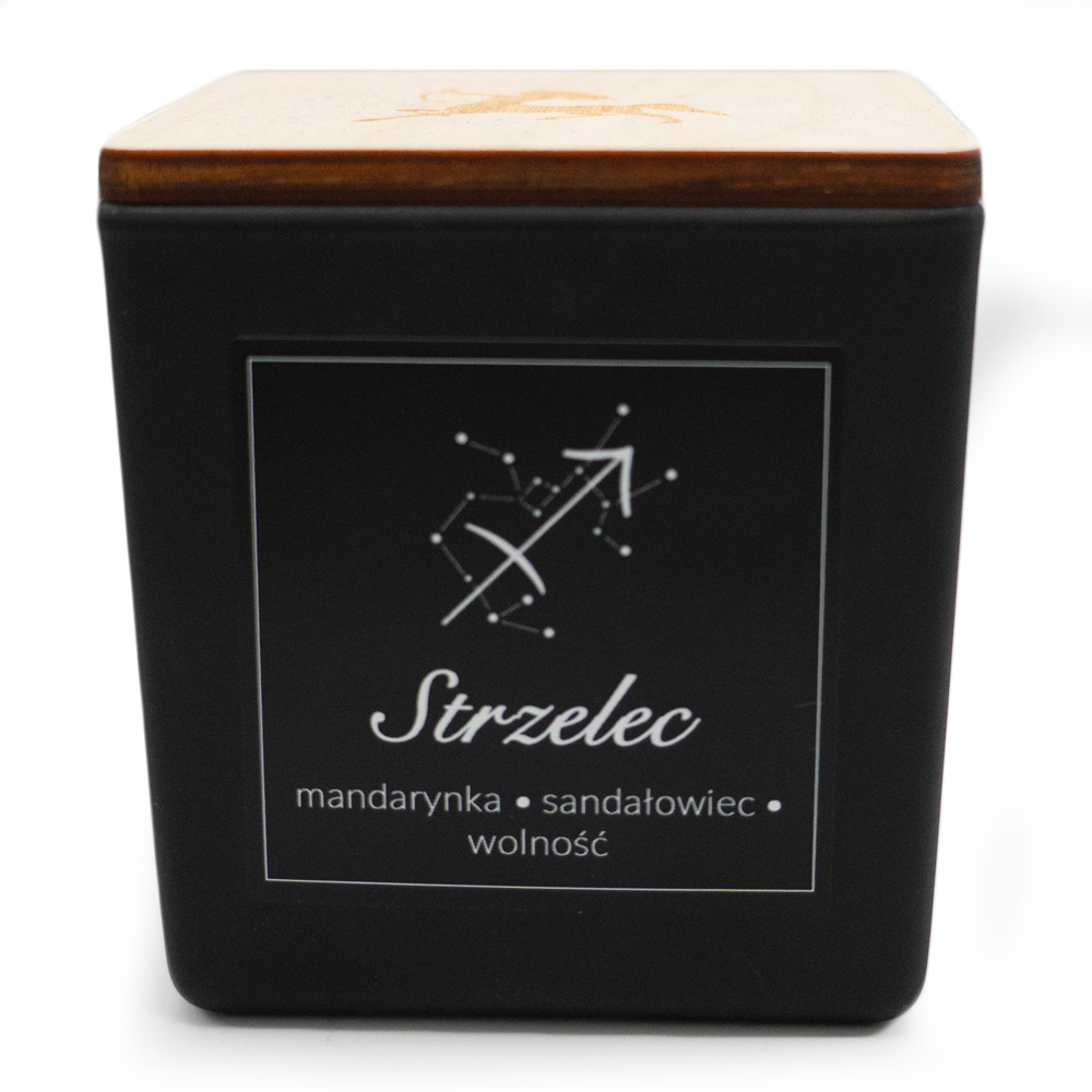 Magia Zodiaku - Strzelec - świeca sojowa 300ml 3 Magia Zodiaku - Strzelec - świeca sojowa 300ml - obrazek 4