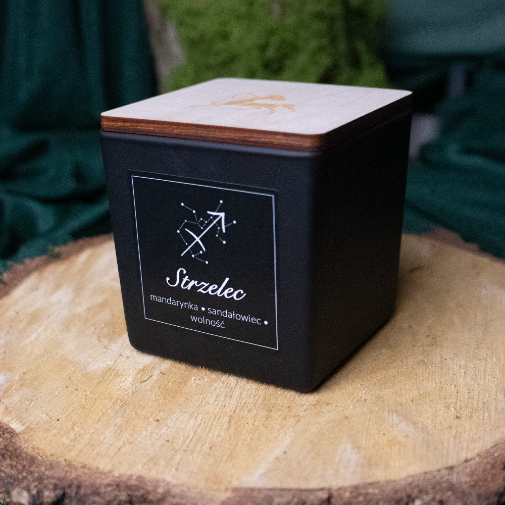 Magia Zodiaku - Strzelec - świeca sojowa 300ml 4 Magia Zodiaku - Strzelec - świeca sojowa 300ml - obrazek 5
